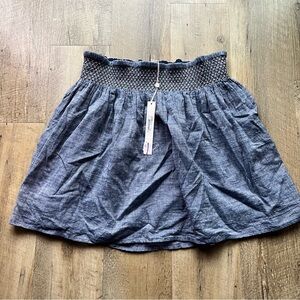 NWT Caslon Navy Skirt